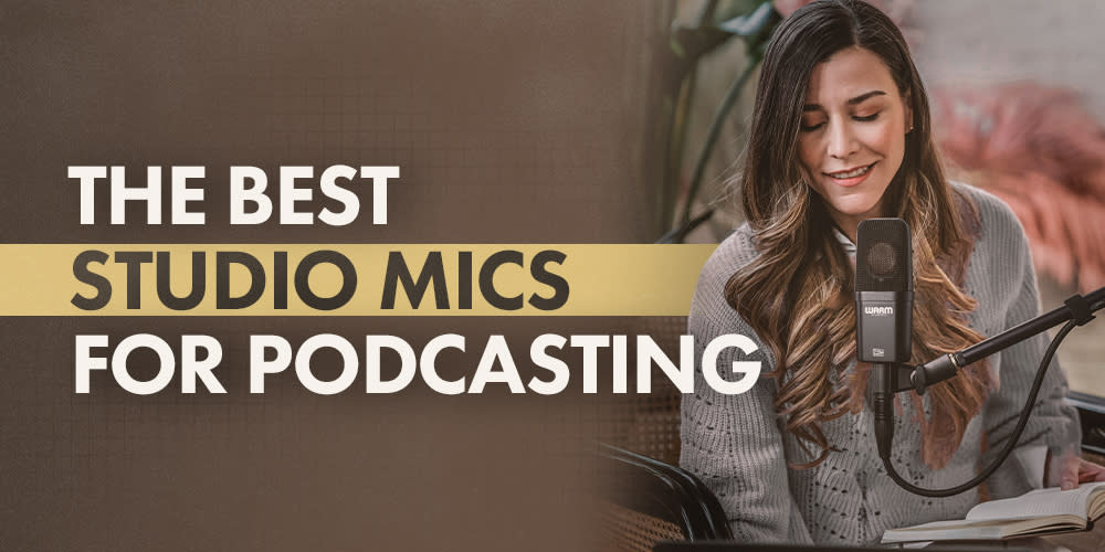 Cover Image for The Best Studio Mics For Podcasting